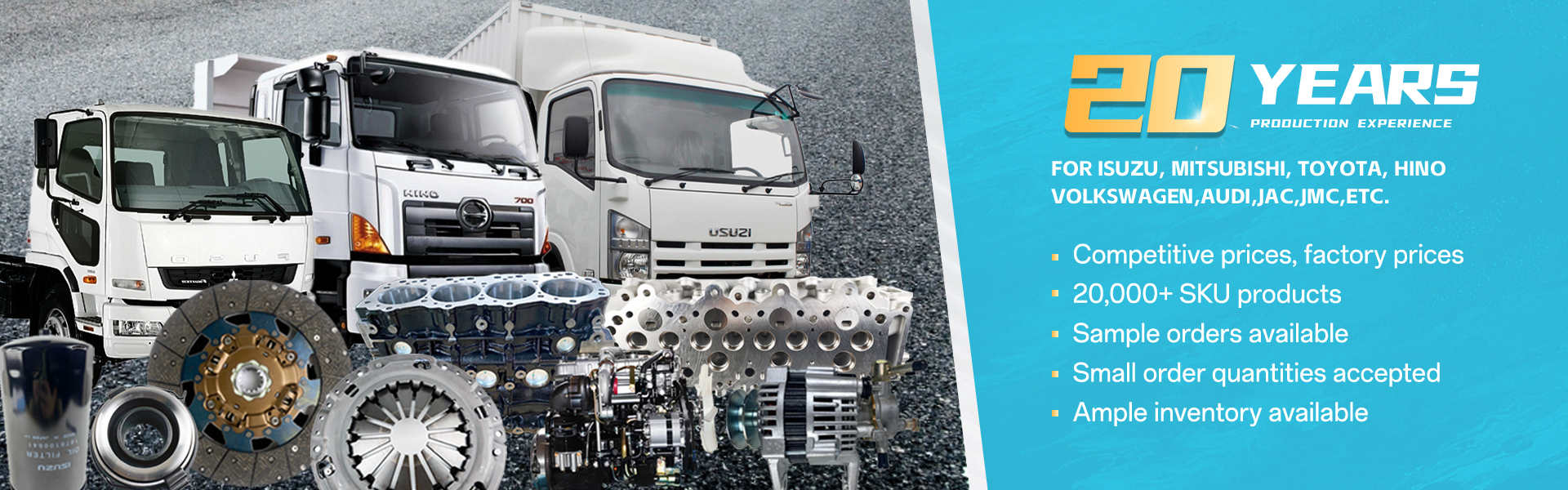 calidad Repuestos para vehículos Isuzu fábrica